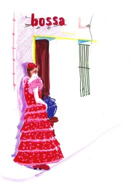 Atelier modèle vivant costumé avec l'artiste Zélie Elkihel_Les Carroz-d'Arâches