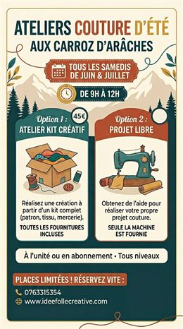 Atelier de couture_Les Carroz-d'Arâches
