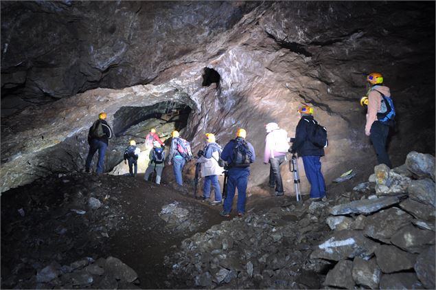 visite guidée de la mine - st georges d'hurtières - Le Grand Filon