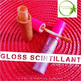 Atelier cosmétique pour enfant: fabrication Gloss scintillant Halloween - L'Art du Cosmétique au Nat