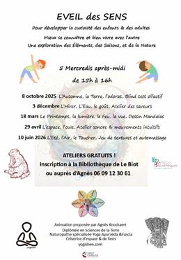 Atelier Eveil des SENS - Agnès Knockaert