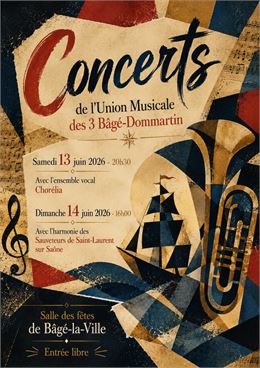 Concert de l'UM3BD_Bâgé-Dommartin - UM3BD
