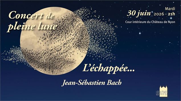 Concert de pleine lune - Jean-Sébastien Bach, L'échappée ©Alinea Edition