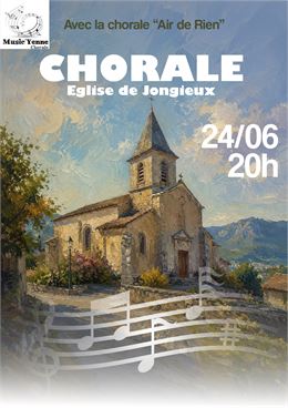 Affiche du concert - Crée en interne