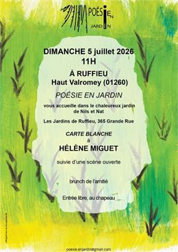 Poésie en Jardin_Haut Valromey - Poésie en jardin