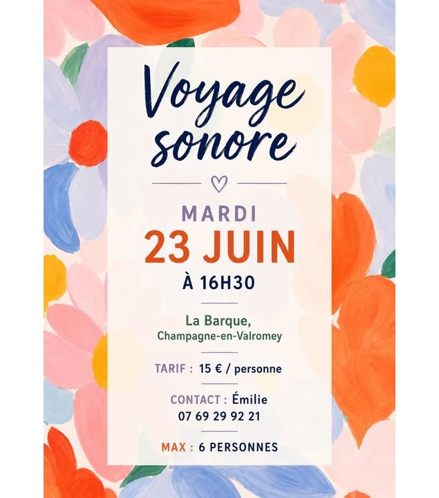 Voyage sonore aux bols tibétains_Champagne-en-Valromey - La Barque