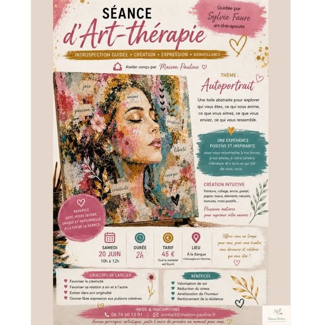 Atelier d'art thérapie_Champagne-en-Valromey - Sylvie Faure