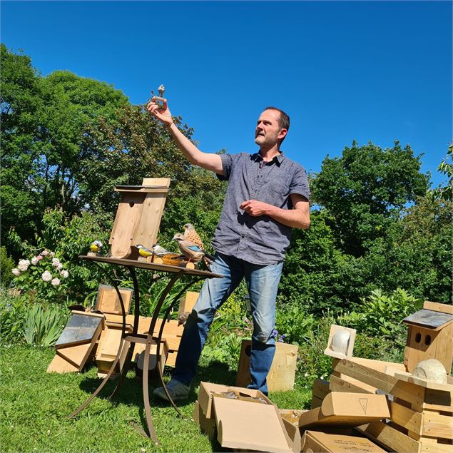 Atelier nichoirs à oiseaux_Aillon-le-Jeune - Seb Colocaterre