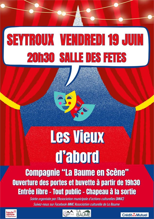 Les Vieux d'abord - AMAC/ la Baume en scène