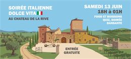 Soirée Dolce Vita au Château de la Rive - Château de la Rive
