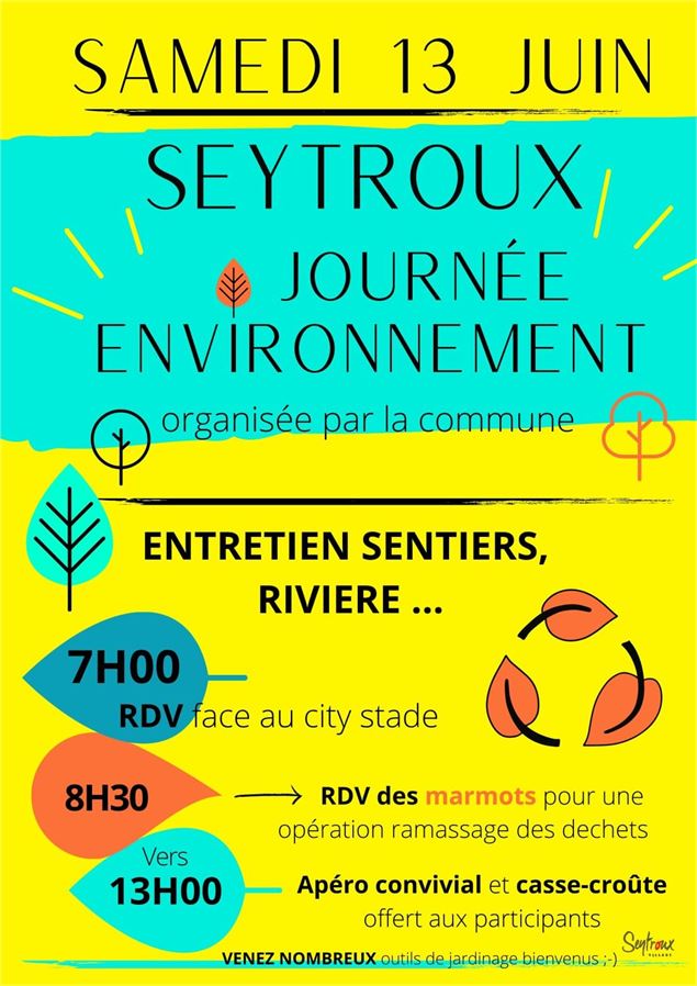 Journée environnement - Seytroux village