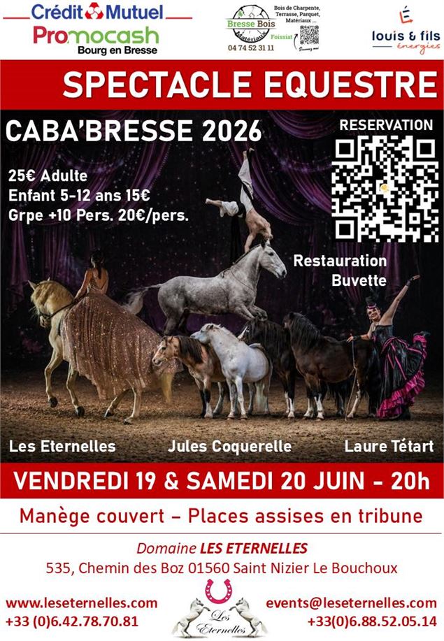 Affiche spectacle - ©Domaine Les Éternelles