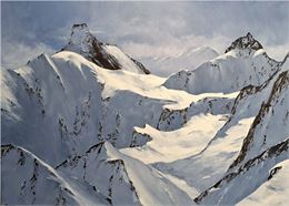Exposition de peintures "Neiges et glaces" - Gouget J.P