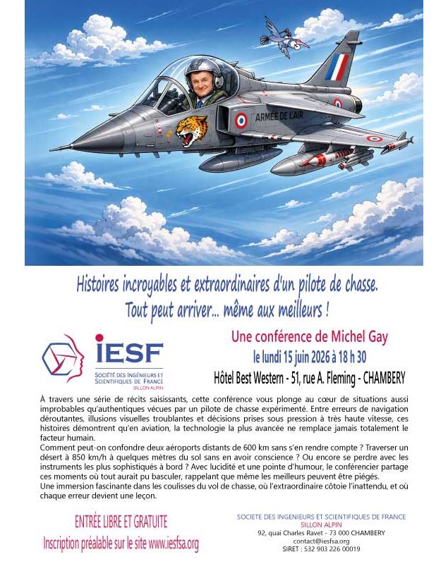 Histoires incroyables et extraordinaires d'un pilote de chasse - IESF