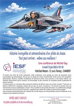 Histoires incroyables et extraordinaires d'un pilote de chasse - IESF