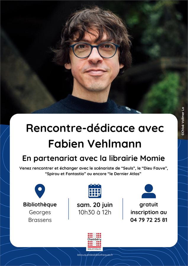 Rencontre Fabien Vehlmann_Chambéry - BM Chambéry
