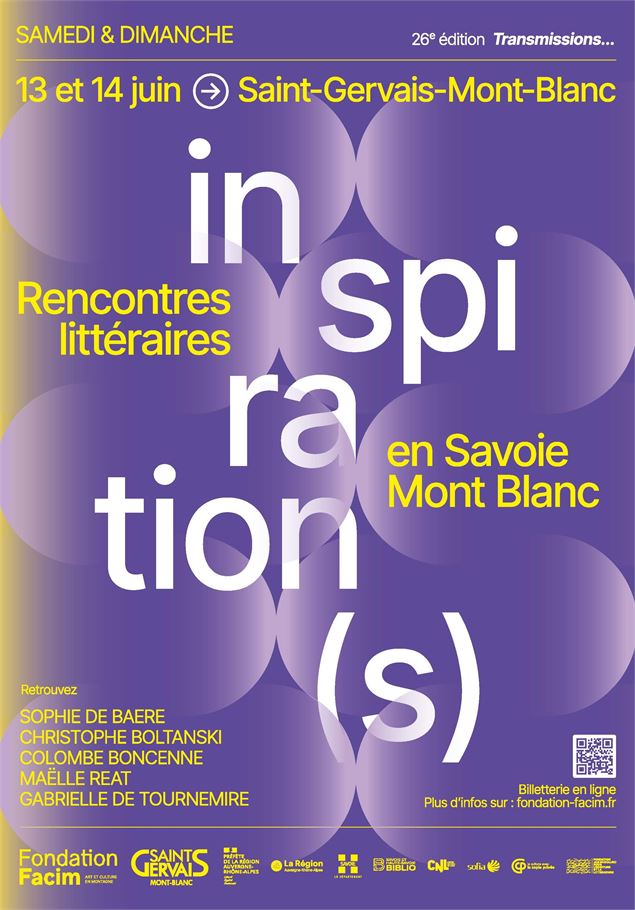 Dédicaces - Rencontres littéraires 2026_Saint-Gervais-les-Bains