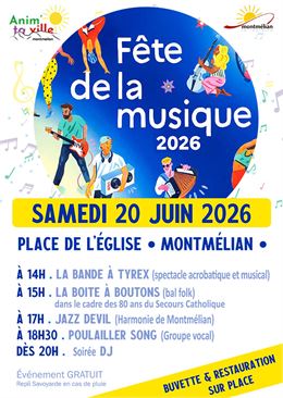 Montmélian fête la musique !_Montmélian - Ville de Montmélian