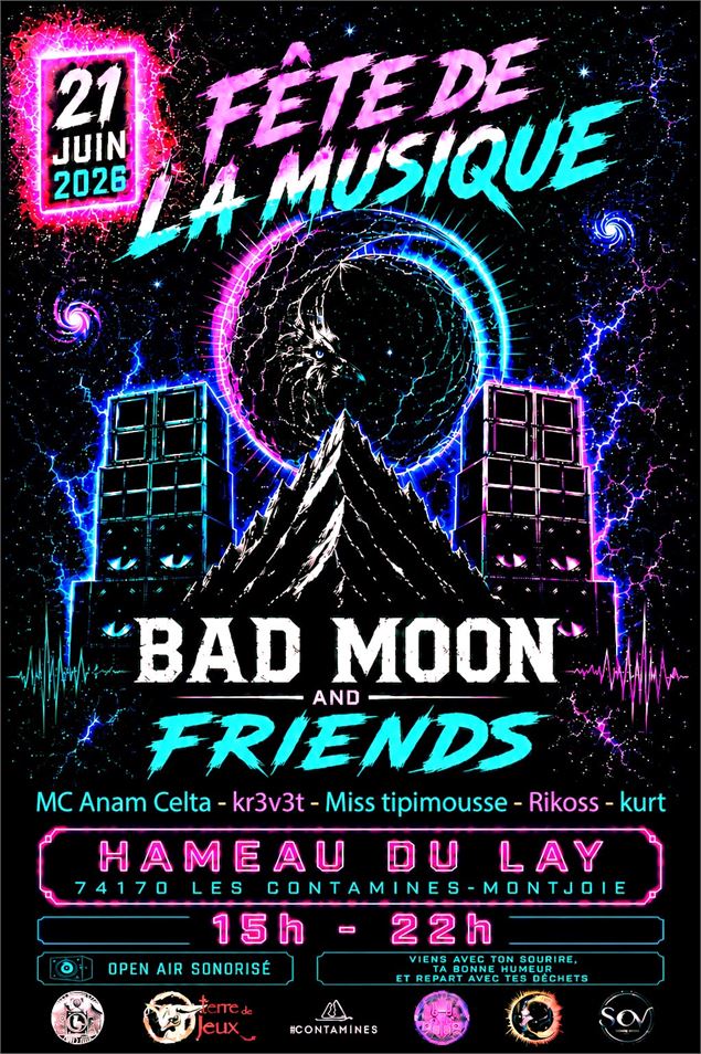 Open air au hameau du Lay à l'occasion de la Fête de la Musique_Les Contamines-Montjoie