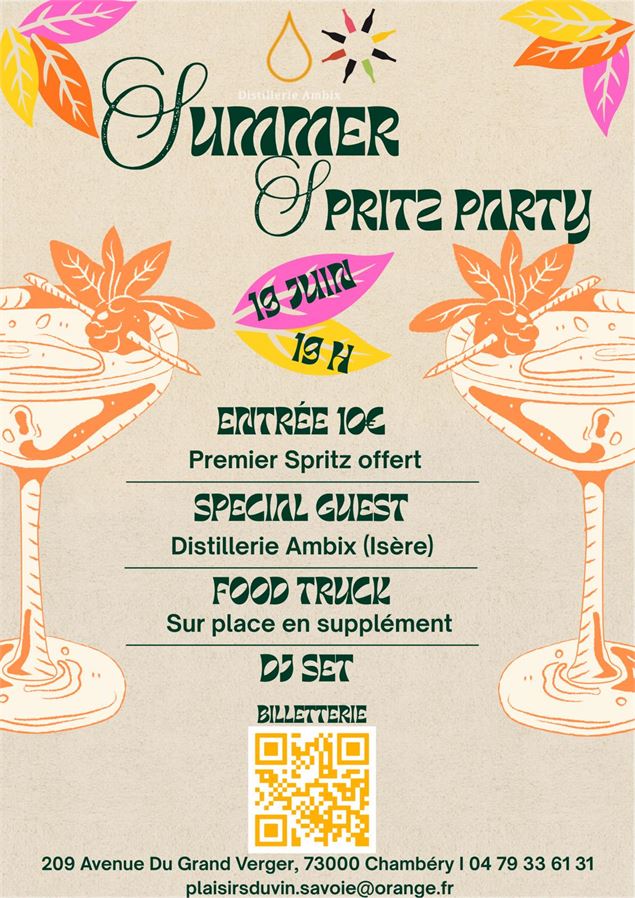 Summer Spritz Party - Plaisirs du vin