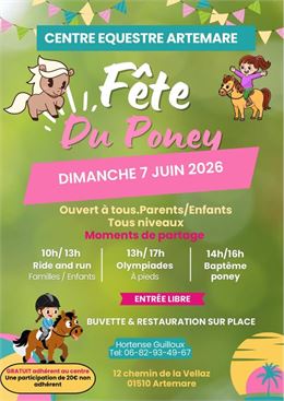 Fête du poney_Artemare - Centre Equestre d'Artemare