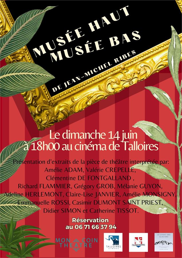 Pièce de théâtre Musée Haut Musée Bas_Talloires-Montmin