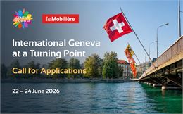 ATELIER « SHAPE THE FUTURE » co-organisé par le Geneva Forum et le Forum La Mobilière | Appel à cand