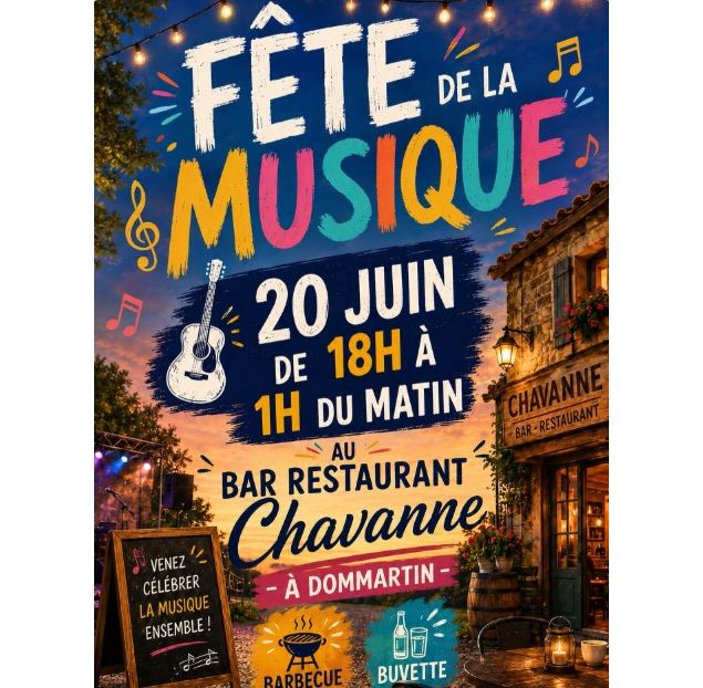 Fête de la musique_Bâgé-Dommartin - Restaurant Chavanne