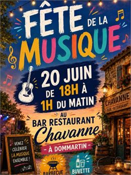 Fête de la musique_Bâgé-Dommartin - Restaurant Chavanne