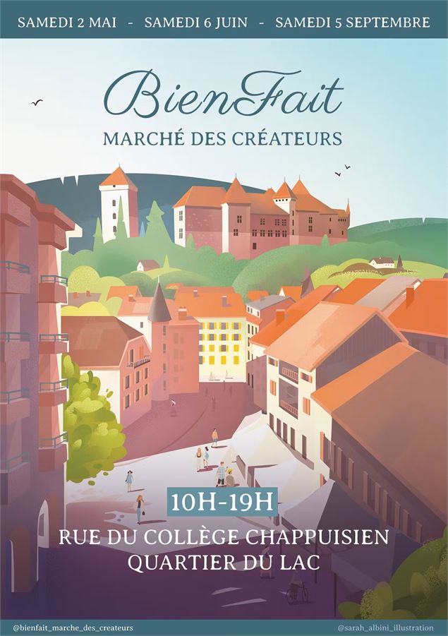 Bien fait, marché des créateurs_Annecy - Sarah Albini Studio
