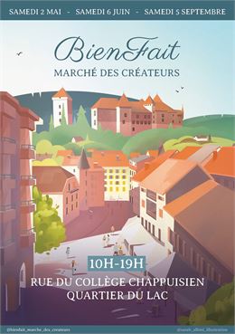 Bien fait, marché des créateurs_Annecy - Sarah Albini Studio