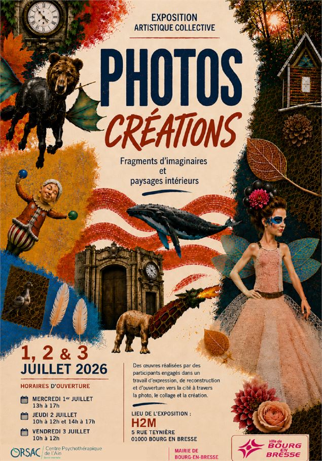 Photos créations - Ville de Bourg en Bresse