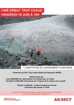 Ciné-débat : Trop chaud_Annecy
