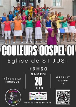 Concert Gospel à St Just - Ok