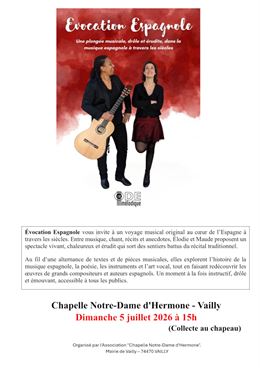 Evocation Espagnole - Association Chapelle Notre Dame d'Hermone