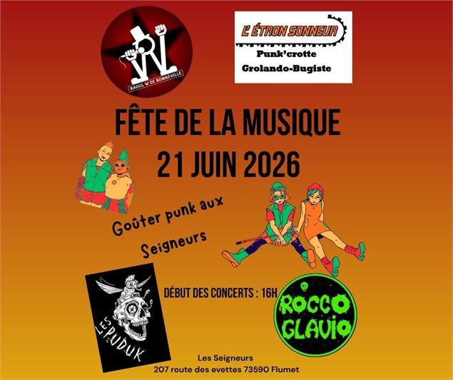 Gouter punk aux seigneurs - Les Seigneurs