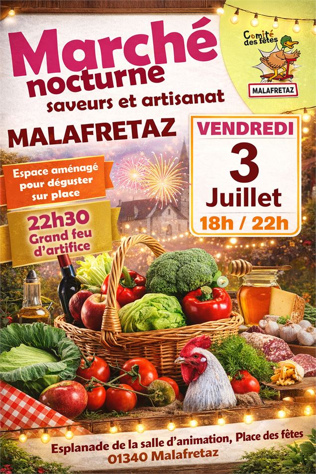 Marché nocturne - par nos soins