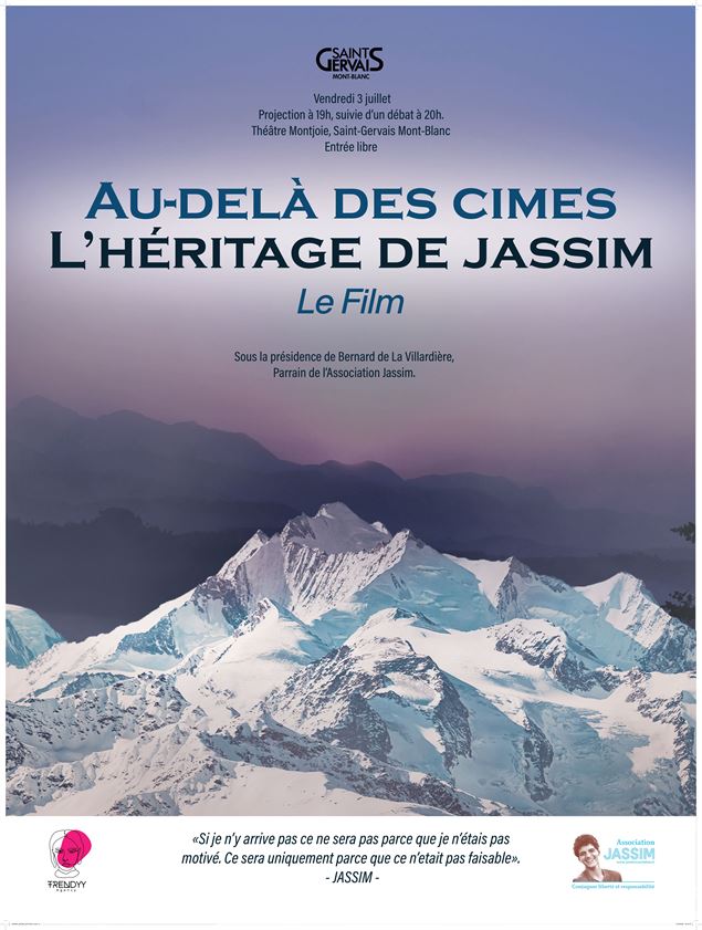 Projection du film - Au-delà des cimes, l'héritage de Jassim_Saint-Gervais-les-Bains - Droits réserv