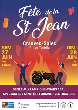 Fête de la St Jean 2026 - @mairie cranves-sales