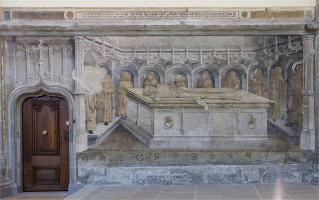 Tombeau de Philibert de Monthoux, église Saint-Maurice - Lac Annecy Tourisme / Françoise Cavazzana
