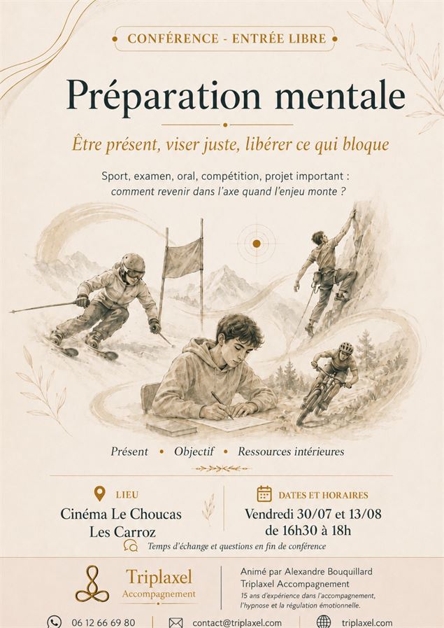 Conférence Préparation mentale_Les Carroz-d'Arâches