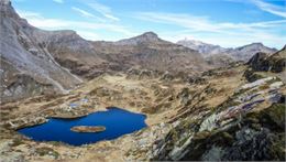 vue générale du lac de Pormenaz - Pierre Alexandre