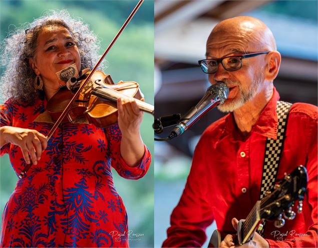Concert Lison et Tof_Les Gets - christophe Mercier