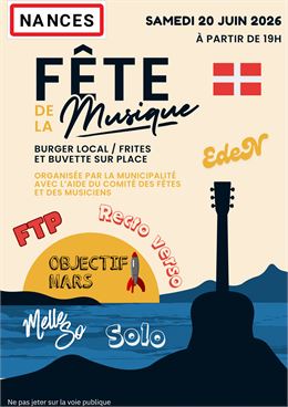 Fête de la musique_Nances - Mairie de Nances