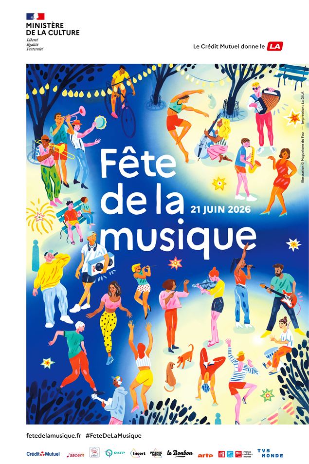 affiche Fête de la Musique 2026 - Ministère de la Culture