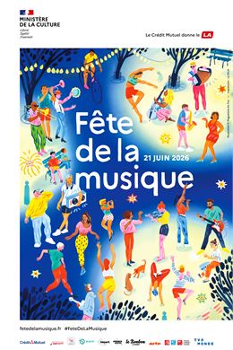 affiche Fête de la Musique 2026 - Ministère de la Culture