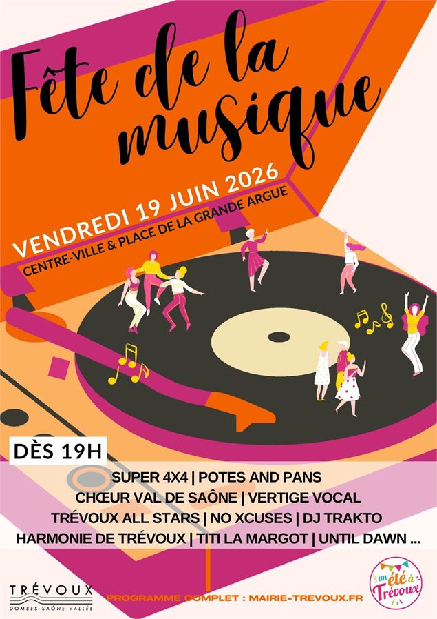 Fête de la musique - Mairie de Trévoux