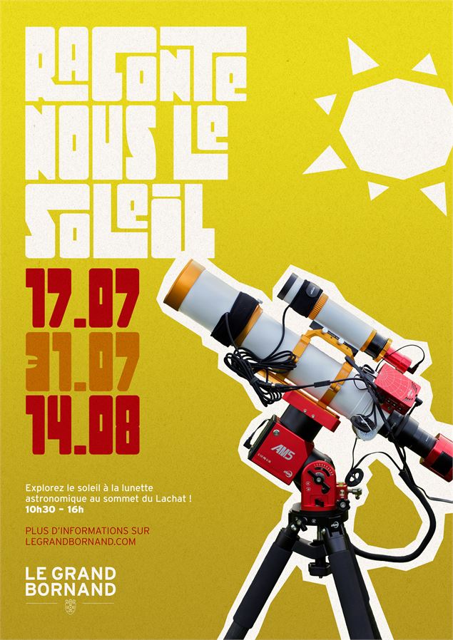 affiche Raconte-nous le soleil - SAEM Les Remontées mécaniques