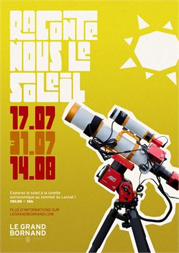affiche Raconte-nous le soleil - SAEM Les Remontées mécaniques