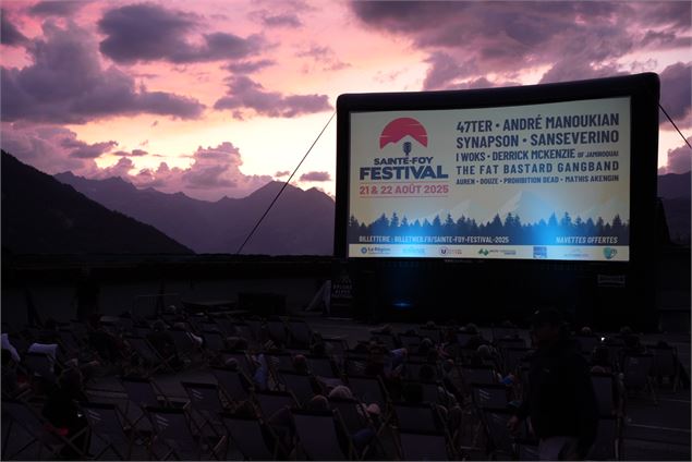 Cinéma en Plein Air_Sainte-Foy-Tarentaise